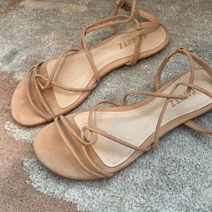 Schutz nude sandals